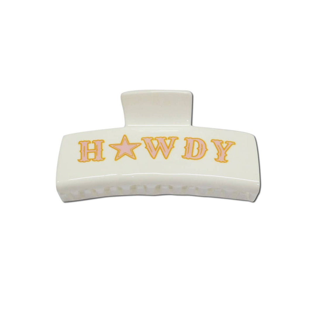 Howdy Hair Clip