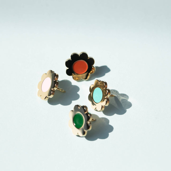 Tiny Flower Enamel Pin