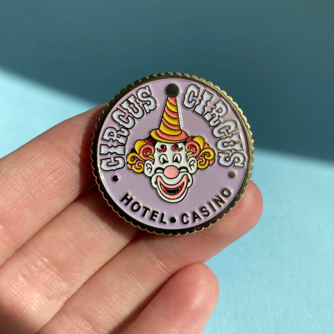 Circus Circus Manor Sign Pin