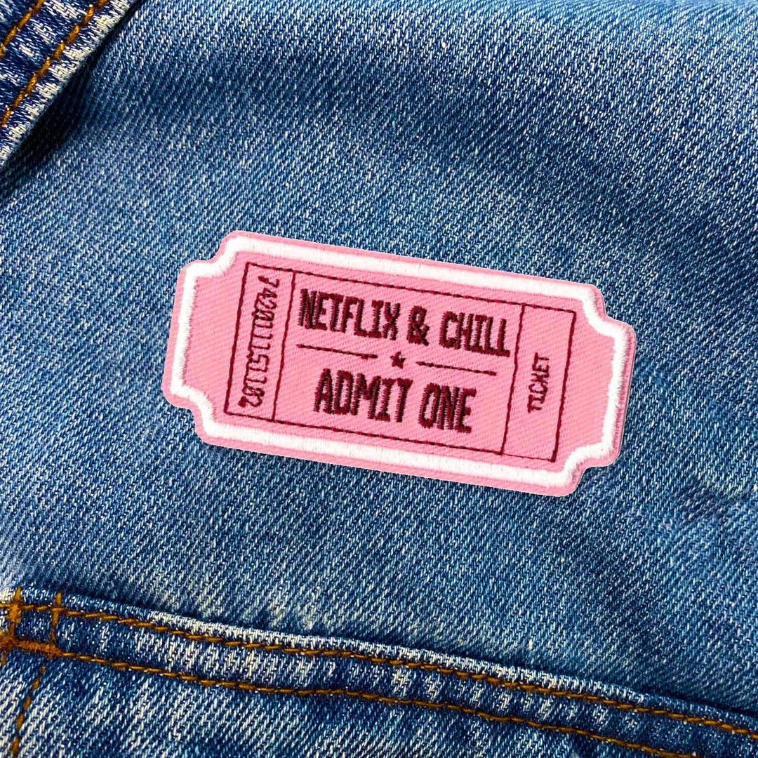 Admit One to Netflix & Chill – The Perfect Patch for Relaxation Mode