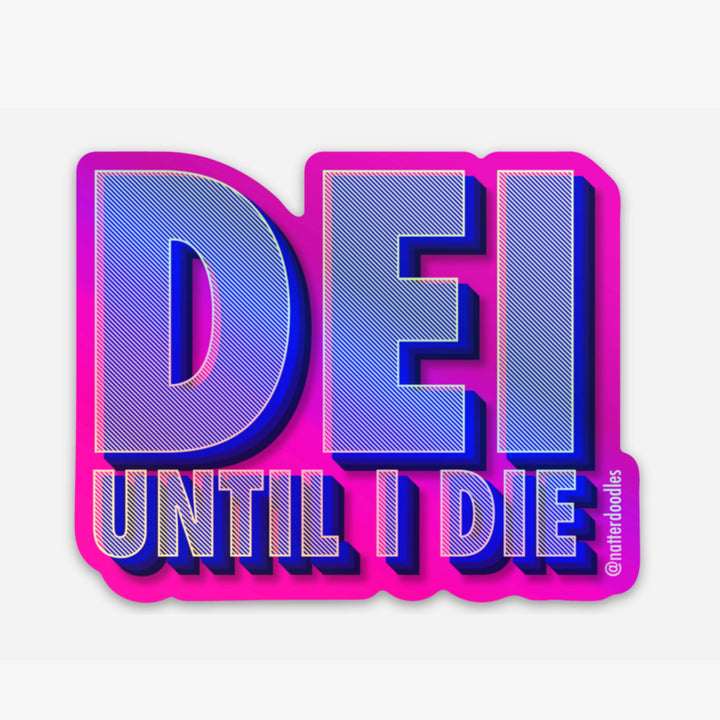 DEI Sticker