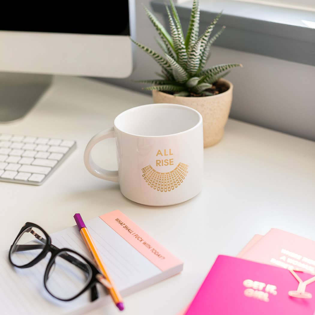 All Rise RBG Collar Mug - Jumbo Stackable Mug