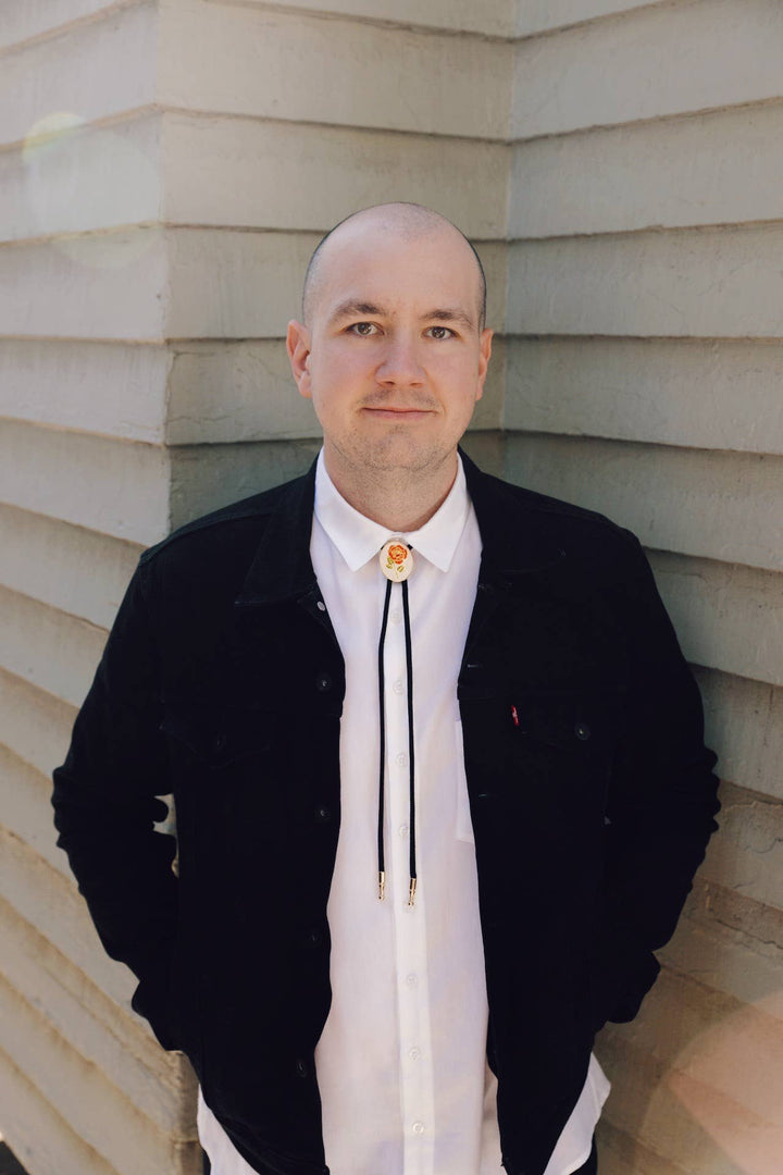 Rose Bolo Tie
