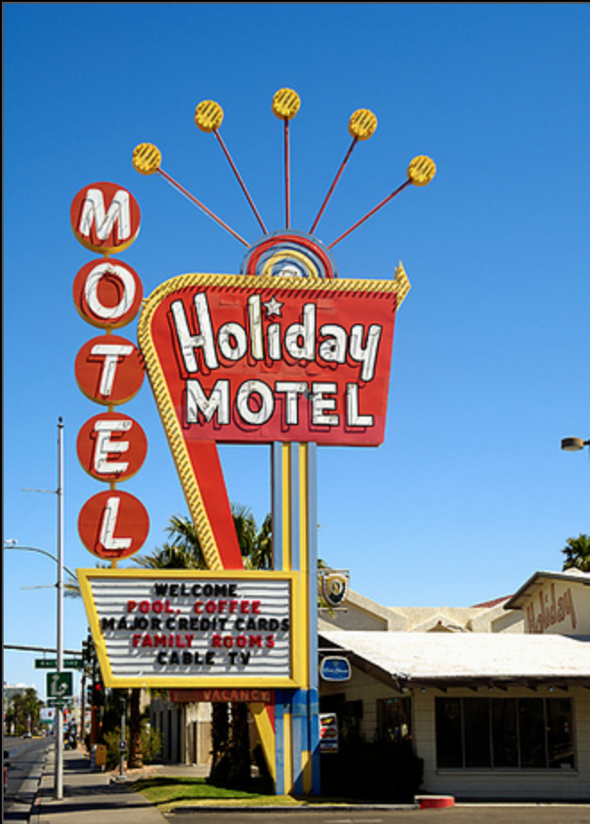 Holiday Motel Las Vegas Pin