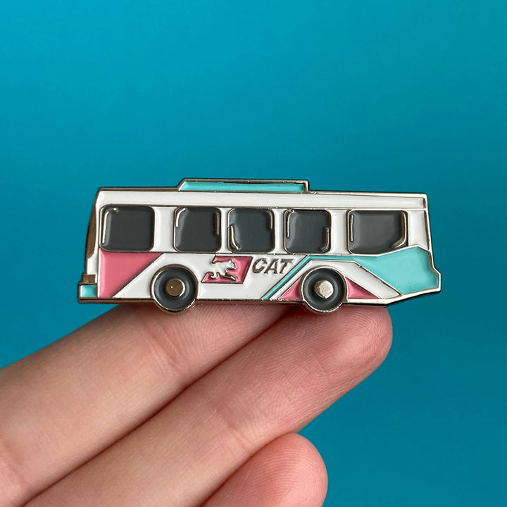 Cat Bus Lapel Pin