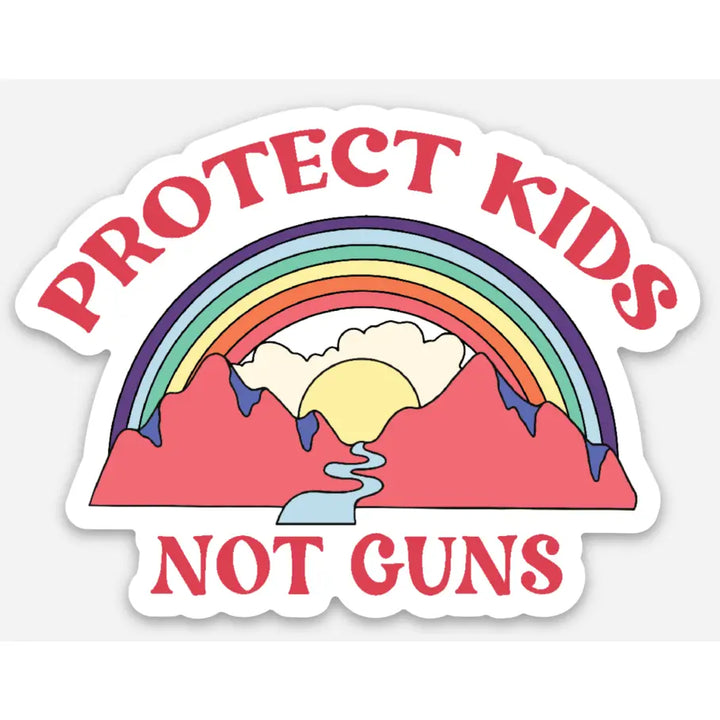 Protect Kids Not Gun Sticker