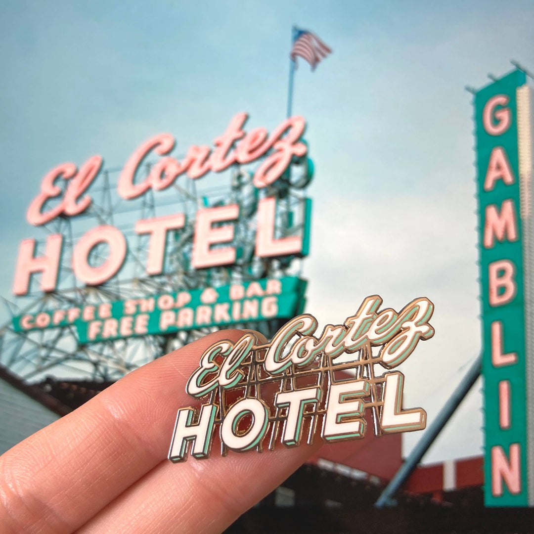 El Cortez Sign Pin