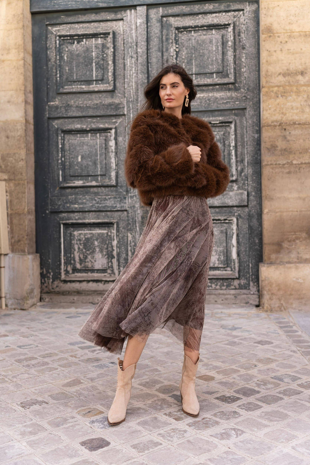 Short Faux Fur Jacket | Women’s Winter Outerwear