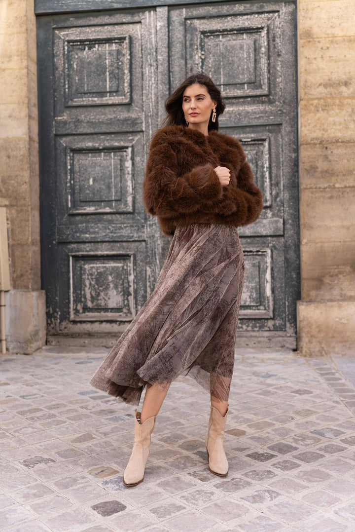 Short Faux Fur Jacket | Women’s Winter Outerwear