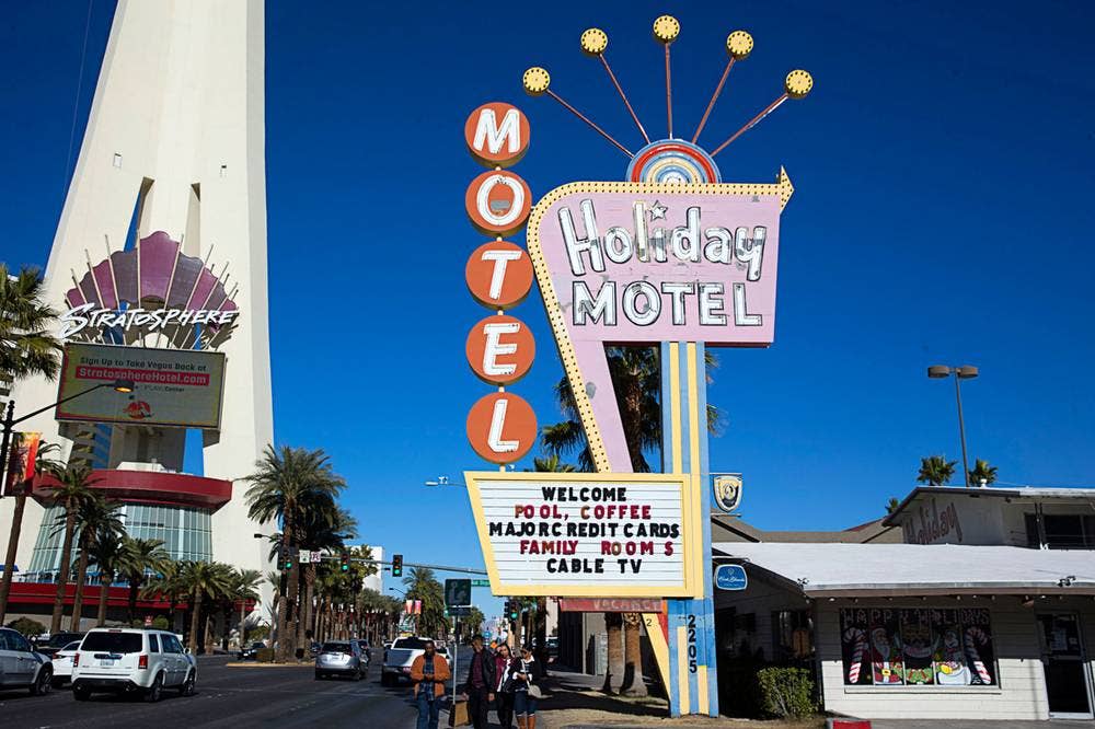 Holiday Motel Las Vegas Pin