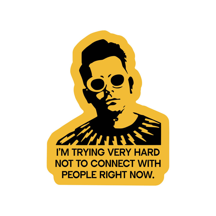 David Canadian Vinyl Sticker