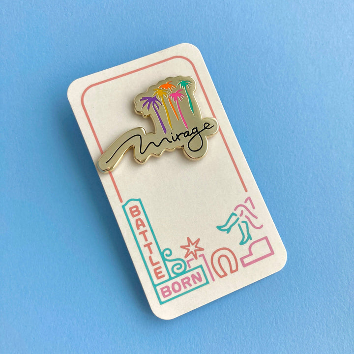Vintage 90’s Mirage Logo Pin