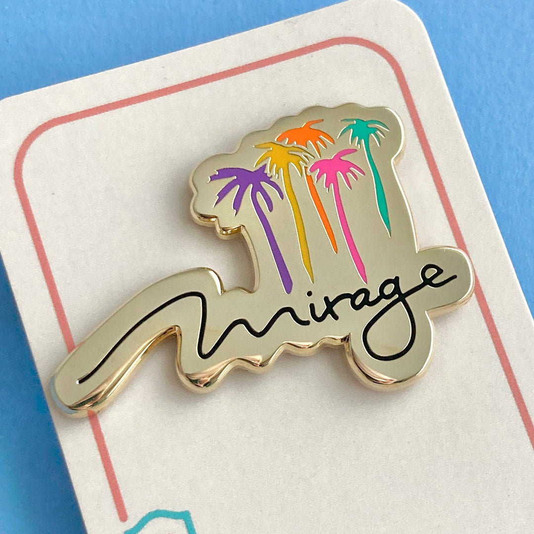 Vintage 90’s Mirage Logo Pin
