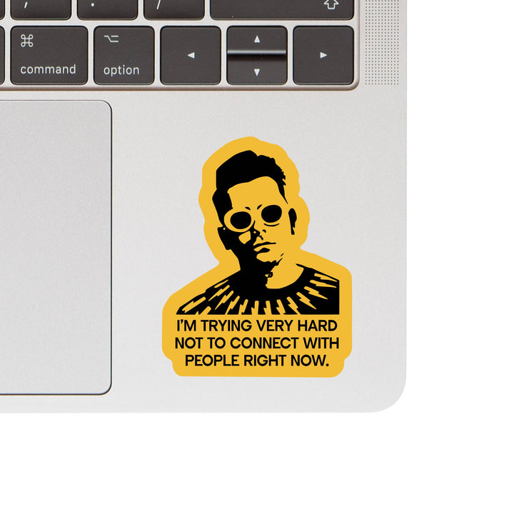 David Canadian Vinyl Sticker