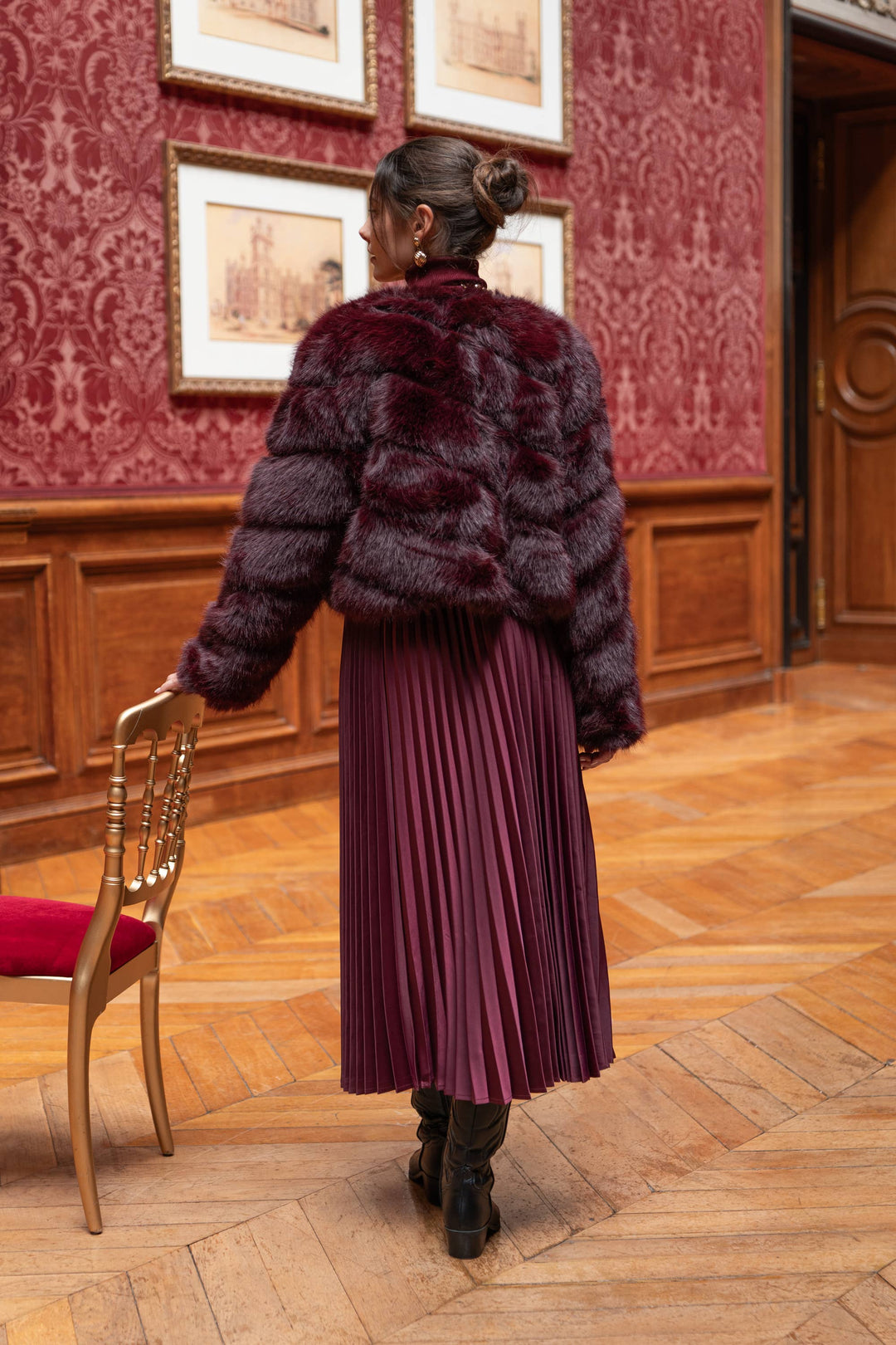 Short Faux Fur Jacket | Women’s Winter Outerwear