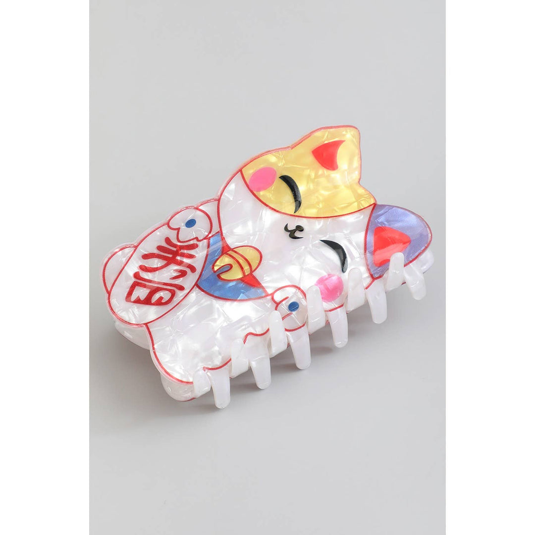 Money Cat Hair Clip