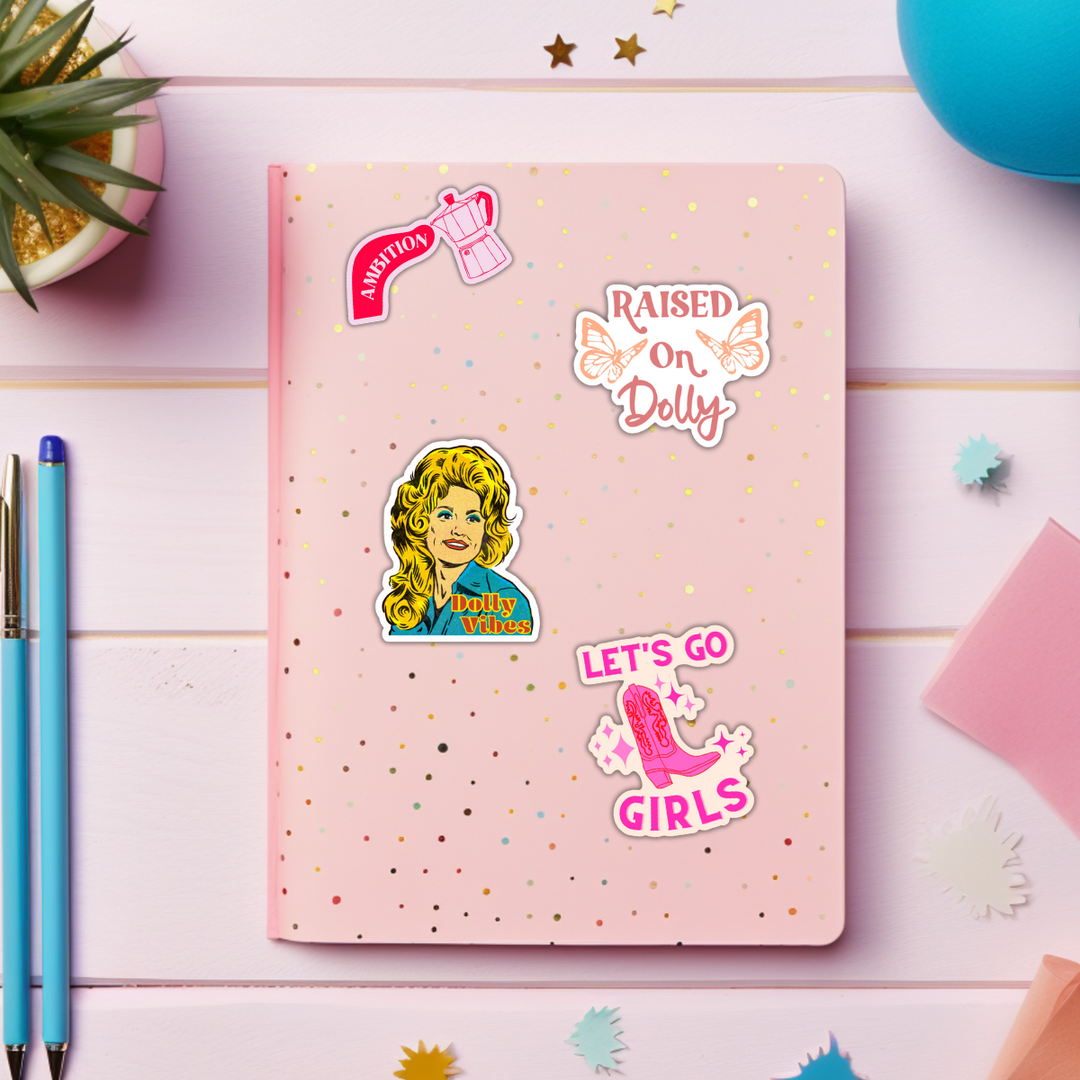 Raised on Dolly Sticker