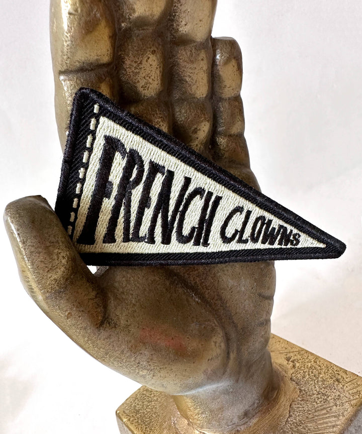 French Clowns- Iron on Patch