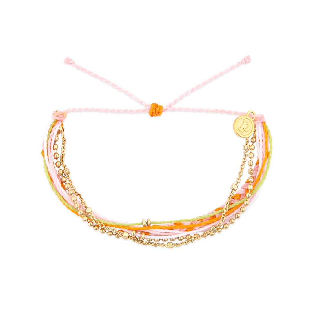Pura Vida Laguna String and Chain Gold