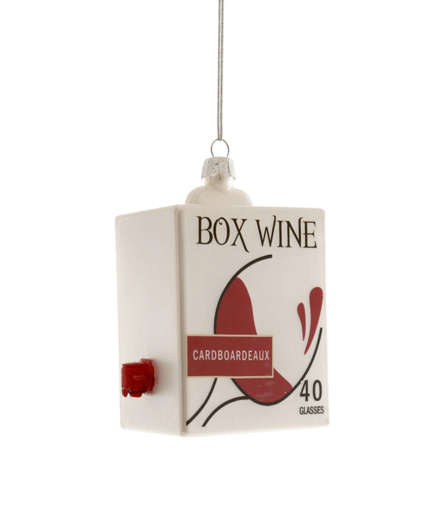 Cody + Foster Ornament - Box Wine