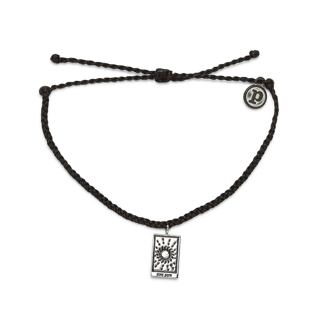Pura Vida Sun Tarot Silver Bracelet