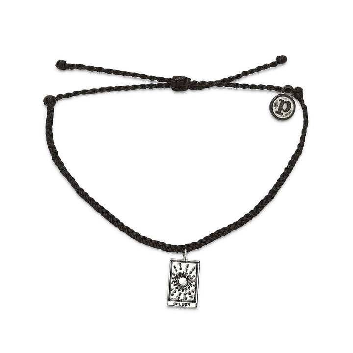 Pura Vida Sun Tarot Silver Bracelet