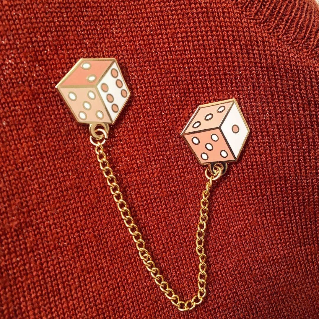 Lucky Dice Pin Set