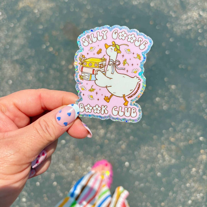 Silly Goose Book Club Sticker