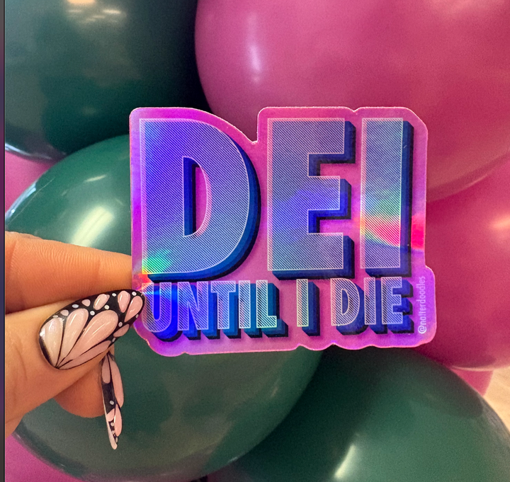 DEI Sticker