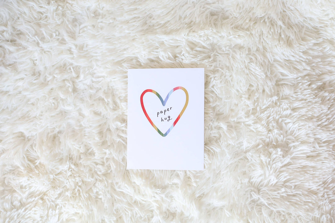 Paper Hug Card | Sympathy Cards, Encouragement