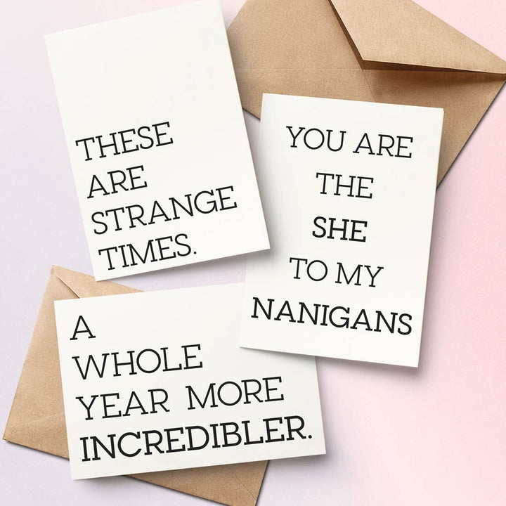 Escalated Quickly - Greeting Card