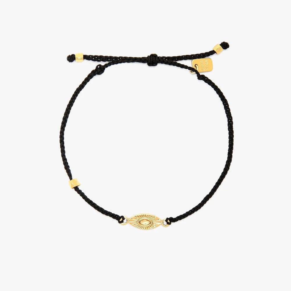 Pura Vida Sunburst Eye Charm Gold Bracelet - For the love, LV