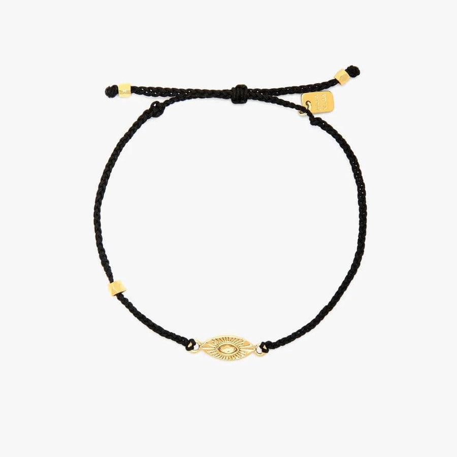 Pura Vida Sunburst Eye Charm Gold Bracelet - For the love, LV