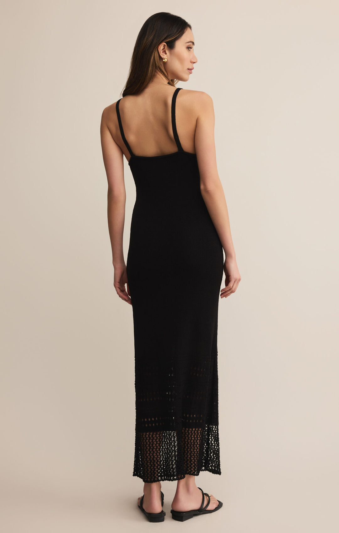 Z Supply Callahan Midi Dress Black