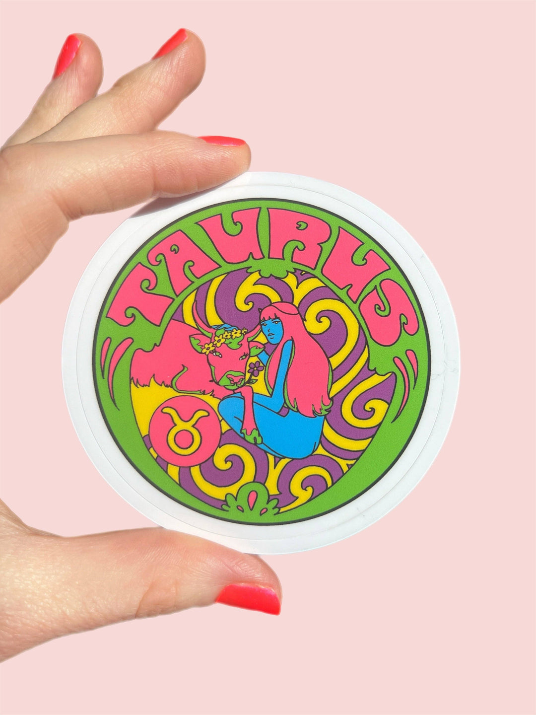 Taurus Zodiac Sticker