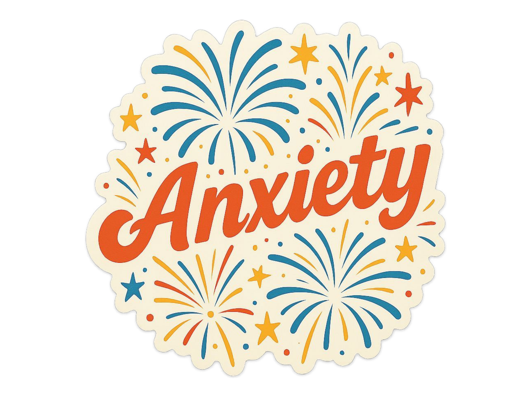 Anxiety Sticker