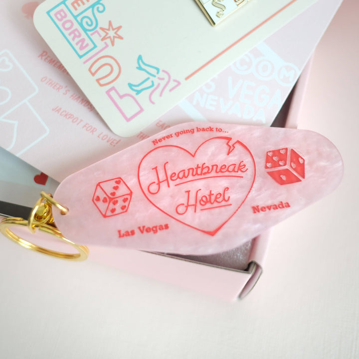 Heartbreak Hotel Keychain
