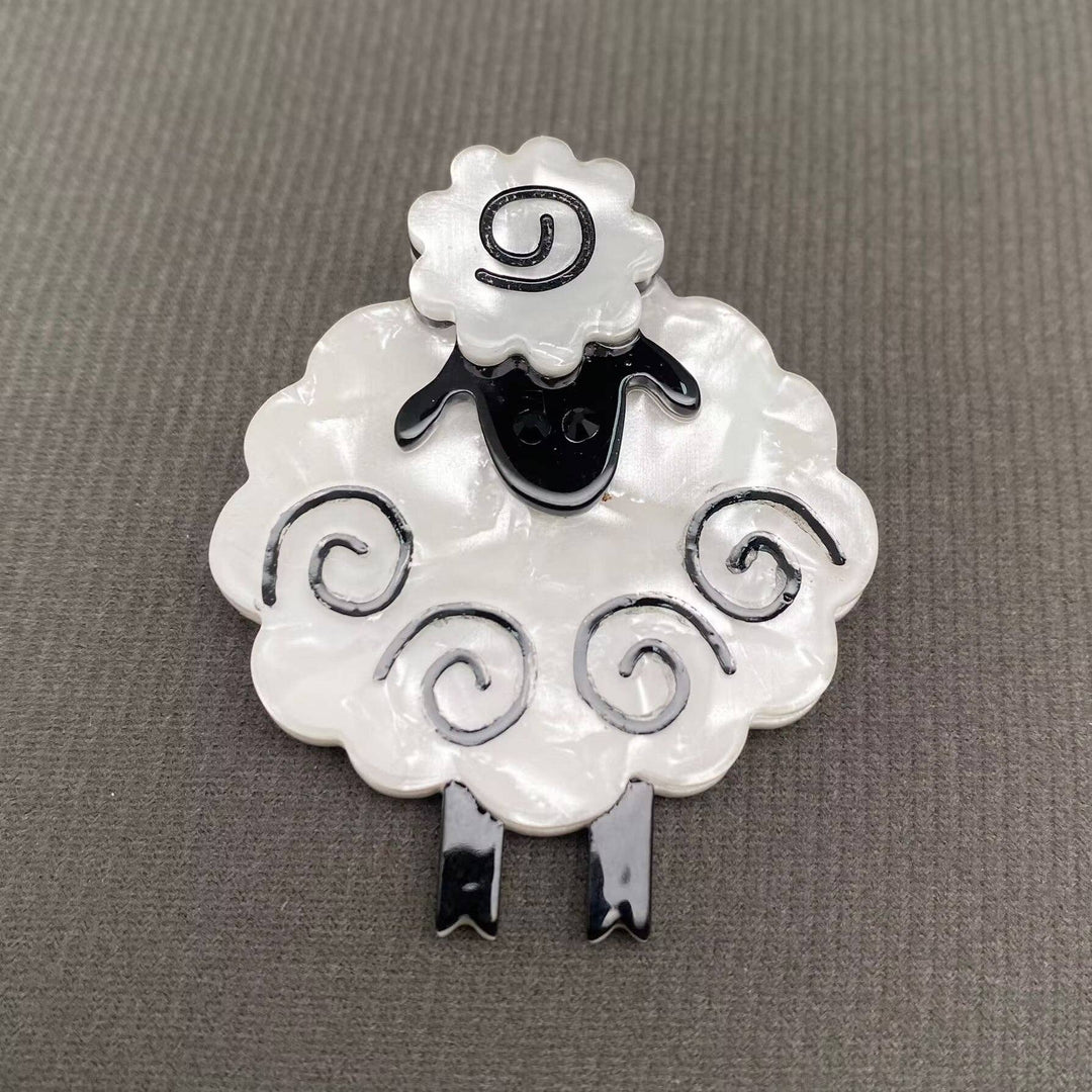 Acrylic Sheep Brooch