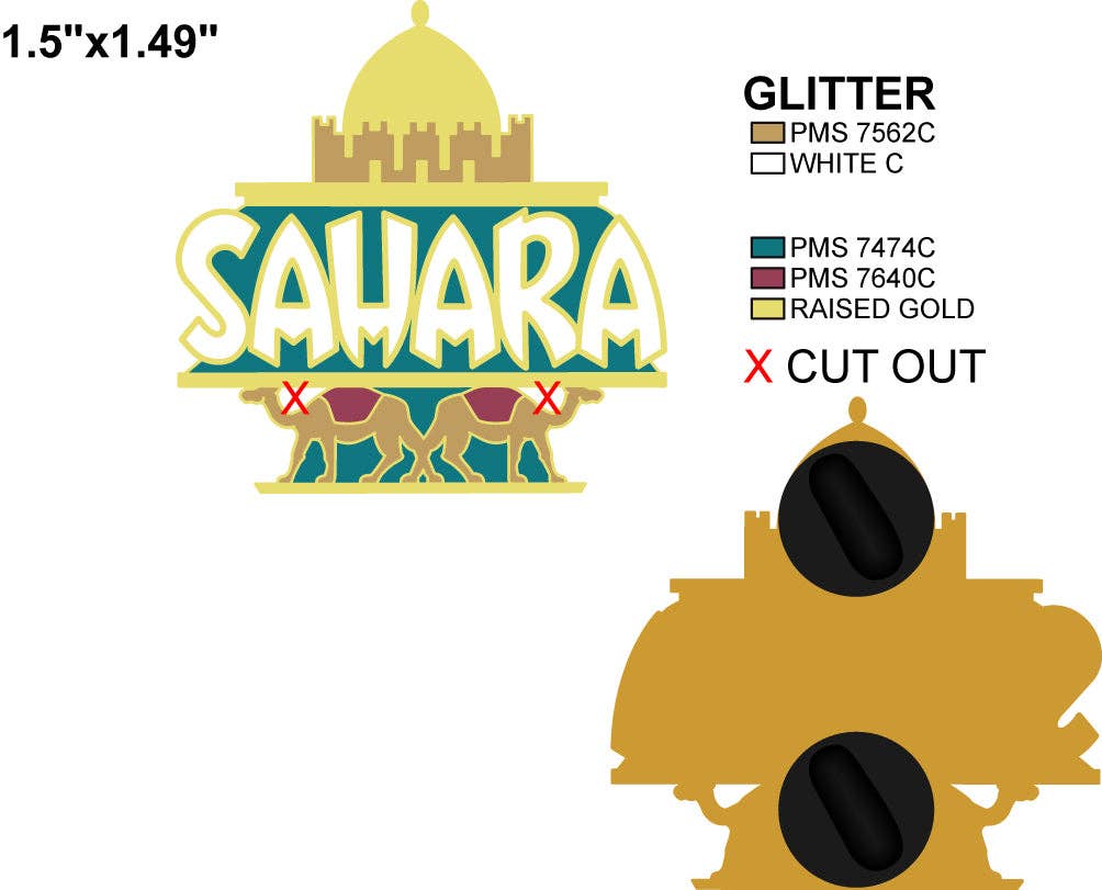 Sahara Pin