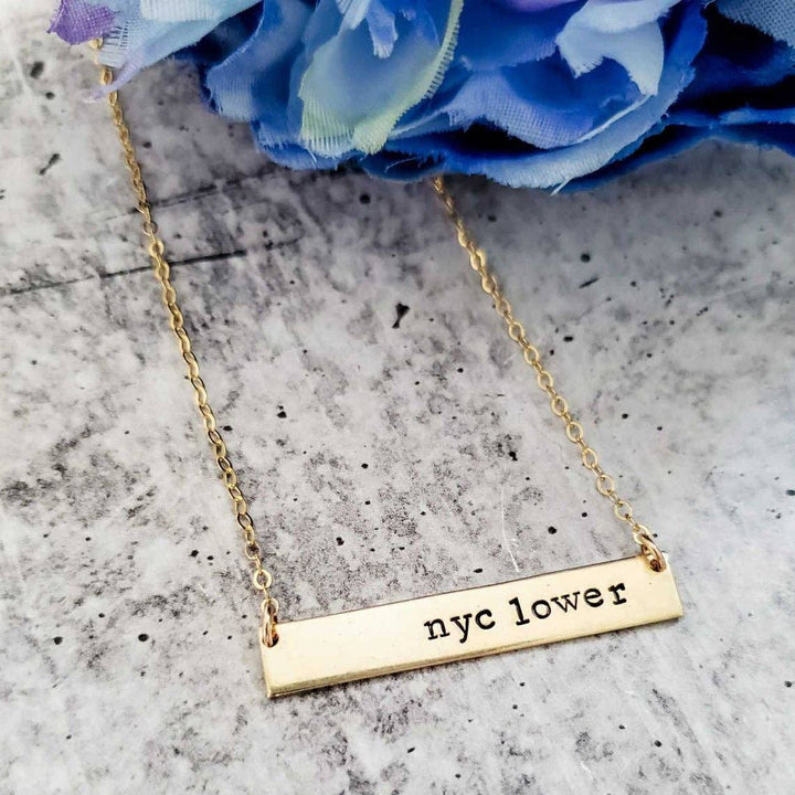 BADASS Bar Necklace