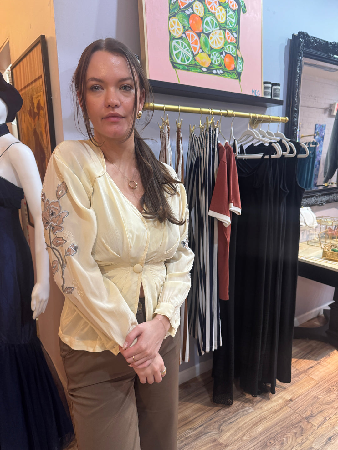 Vintage Studio 1201 Silk Blouse