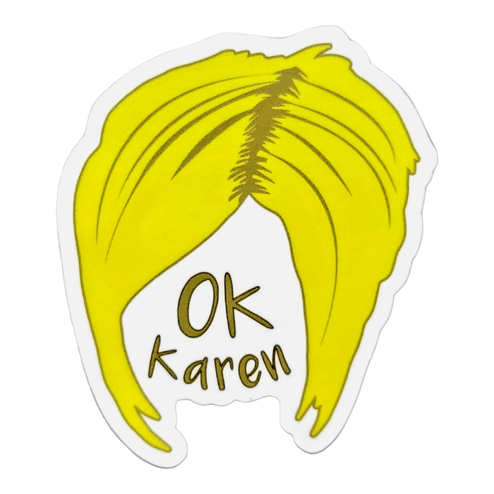 CLOSEOUT - OK Karen Sticker