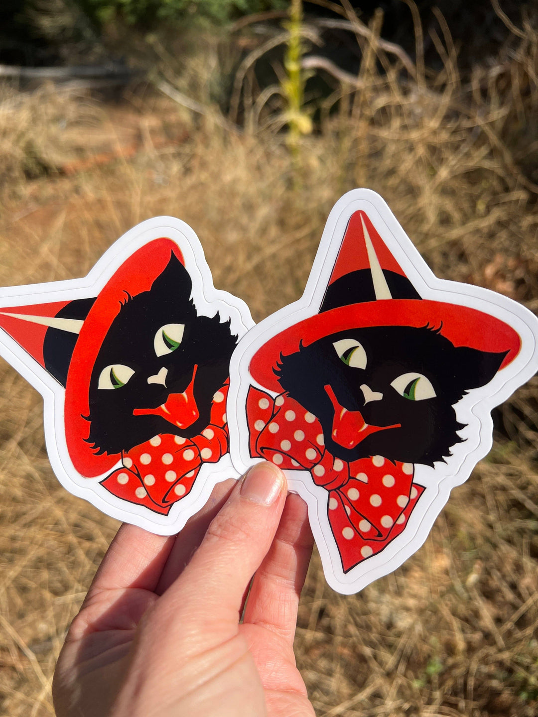 Witch Cat Sticker