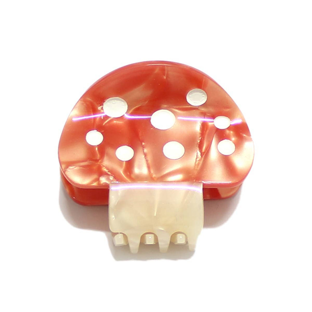 Mini Mushroom Hair Clip