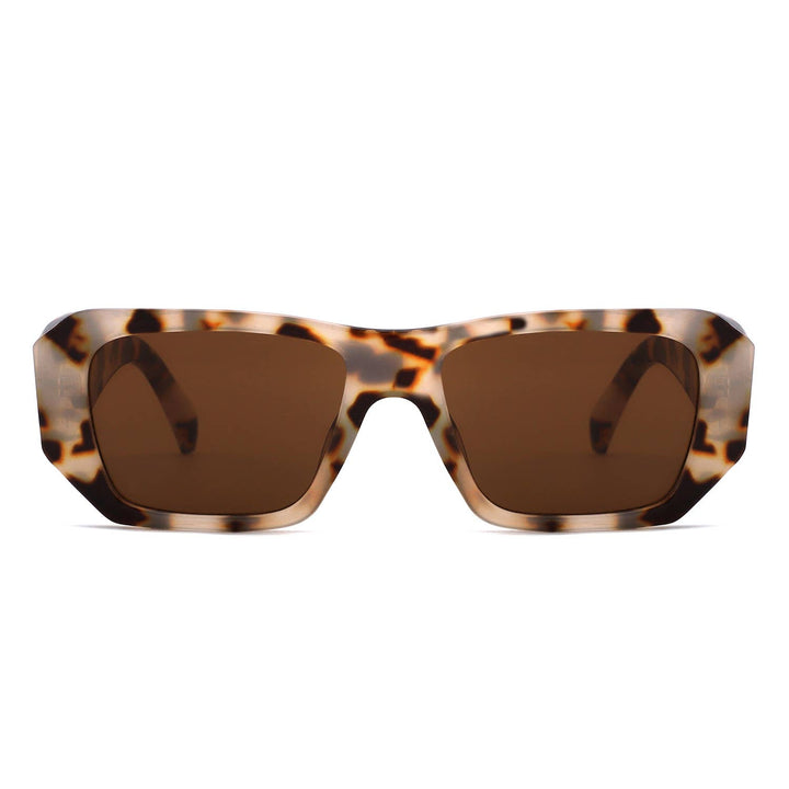 Oversized Angular Rectangle Sunglasses