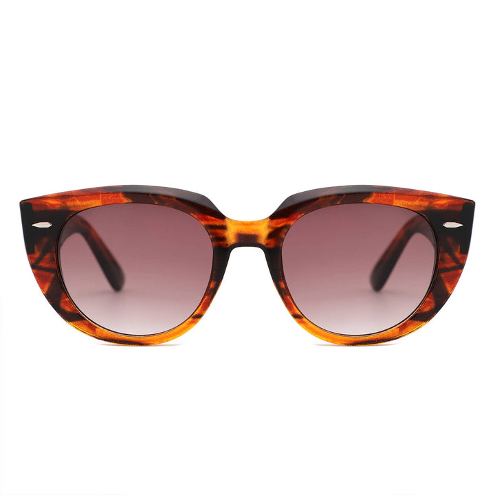 Vintage Oversized Cat-Eye Sunglasses