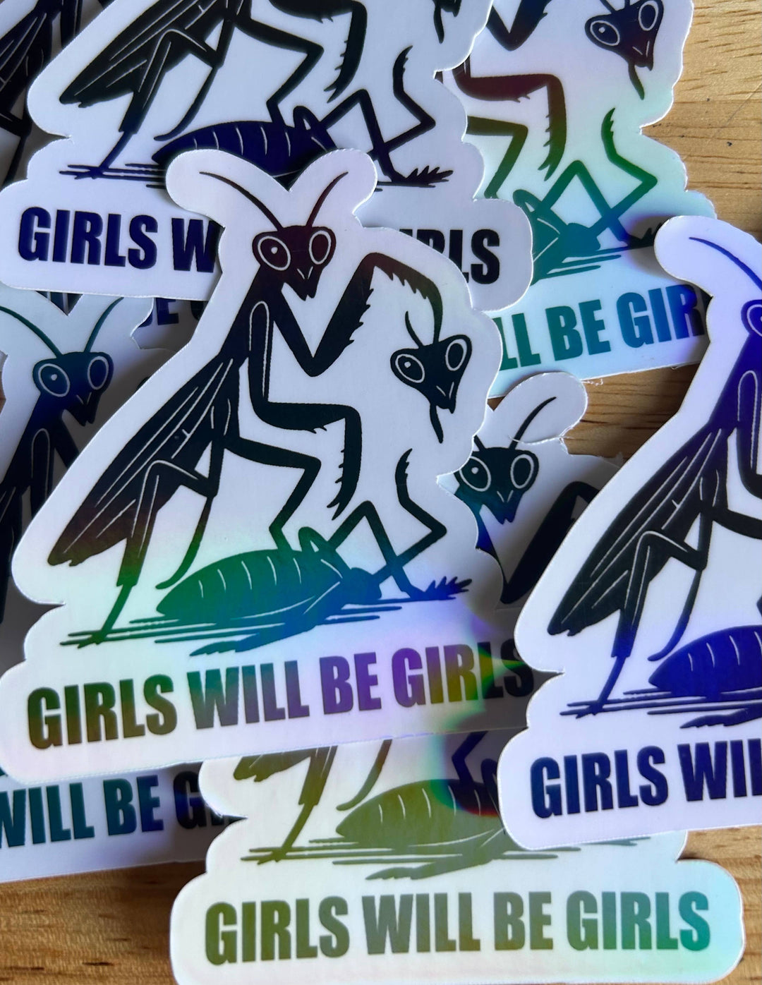 Girls Will be Girls Sticker