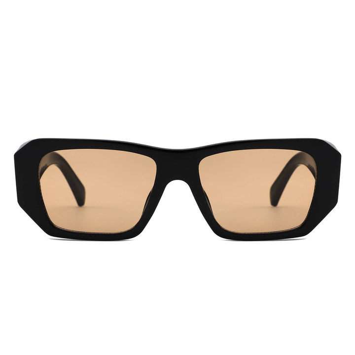 Oversized Angular Rectangle Sunglasses