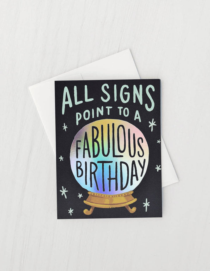 Birthday Fortune Greeting Card