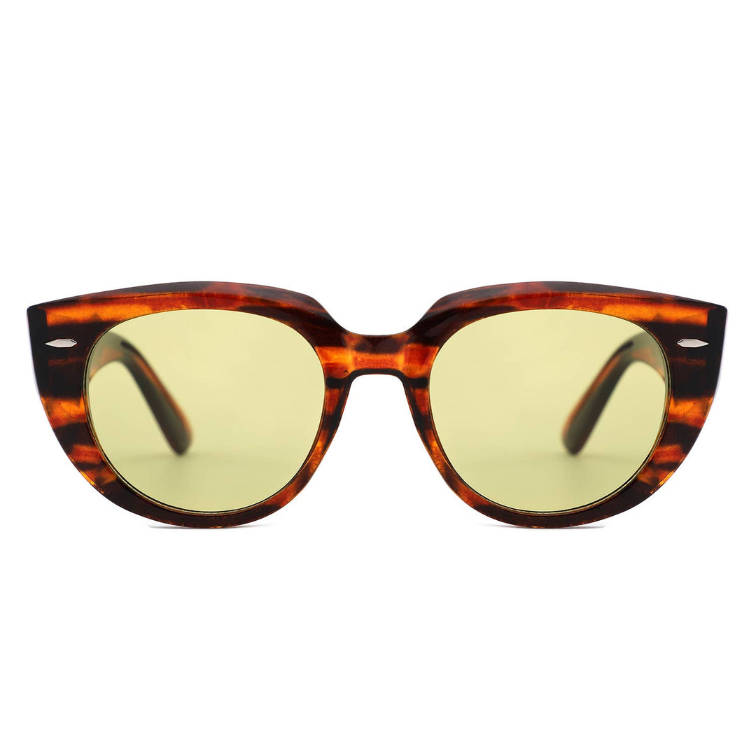 Vintage Oversized Cat-Eye Sunglasses